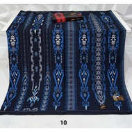 Sarung Atlas Idaman Harmoni Kembang 555 Motif BHS SIF SID GSB Gold no 1 Sarung muslim pria dewasa