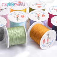 71# 45M/roll 0.4mm Nylon Thread Cord Chinese Knot Macrame Cord Bracelet Braided String For DIY Tasse