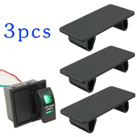 3Pcs Standard Rocker Switch Panel Holder Blanking Plate For ARB Narva Switch Panel Holder Blanking P