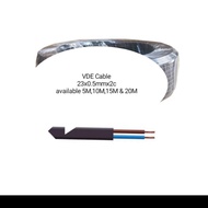 VDE Cable 23x0.5mmx2c(Loose)