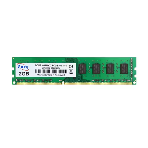 50pcs DDR2 Desktop Memory RAM DDR2 2GB PC2-6400 800MHz PC2-5300 667MHZ PC DIMM Memoria 240 Pins For 