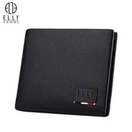 ELLY HOMME black genuine leather men's wallet – EVM5