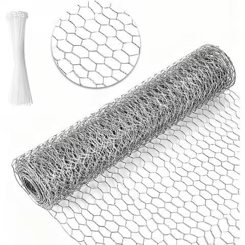 ABKP-Wire Mesh Fence For Voles, Chicken Wire 12 Meter X 40 Cm, Wire Mesh For Mice, Wire Mesh For Chi