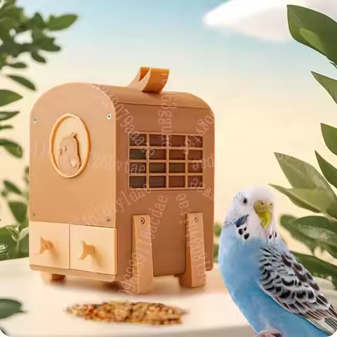 Parrot Grain Dehuller Bird Seed Shell Separator Portable Adjustable Wind Blower for Millet Easy Clea