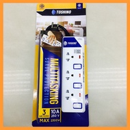 รางปลั๊กไฟอเนกประสงค์ Power Bar TOSHINO ET-913 (3M)