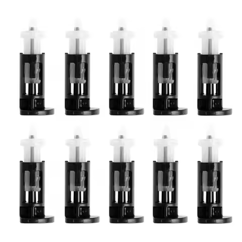 10Pcs Plastic Mounting Clip for Intel 4 Way CPU Coolers 1155 775 CPU Heatsink Mount Pin Push Screw C