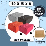 Box 20x15x8 A0 Cardboard/ 20x15x8 A0 Cardboard Packing Box/ 20x15x8 Bottle Box Racing Cardboard Pack