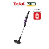 Global House TEFAL เครื่องดูดฝุ่นไร้สาย X-NANO ESSENTIAL 100 วัตต์ รุ่น TY1129WO สีดำ-ม่วง รับประกัน