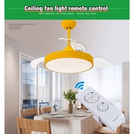Shengqi fan lamp remote control universal three-gear frequency conversion six-gear ceiling fan lamp 