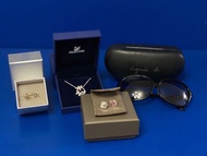 全新原裝Swarovski + agnès b 耳環、頸鏈、太陽眼鏡 | 清貨 福袋