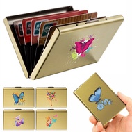 Anti-theft Swipe Bank Credit Card Minimalist Men's Metal Card Case Credit Holder Metal Card Bag Butt