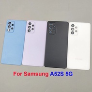 สำหรับ Samsung Galaxy A52S 5กรัมโครงฝาหลังมีกาวและเลนส์กล้องถ่ายรูป