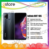 [Malaysia Set] Infinix HOT 10S (64GB ROM+4GB RAM | 128GB ROM+6GB RAM) Smartphone with 1 Year Infinix Malaysia Warranty