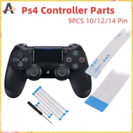 PS4 Controller Cable For Touch Pad Power Button Switch PS4 Controller Parts 9PCS 10/12/14 Pin
