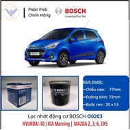BOSCH O0203 Engine Oil Filter For Hyundai i10, Kia Morning, Mazda 2, 3, 6, Cx5