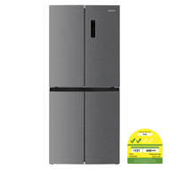 HITACHI HR4N7522DSXSG  466L SLIM 4 DOOR FBF INVERTER REFRIGERATOR   INOX  2 TICKS  W795xH1800xD735MM  1 YEAR WARRANTY BY HITACHI