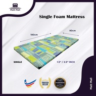 [HARGA KILANG] MATTMALL 1.5"/2.5" Tilam Gulung Single Tilam Single Murah Tilam Bujang Single Mattres