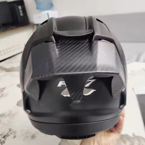 Carbon Fiber Helmet Spoiler Rear Trim Helmet Spoiler Accessories Fit for Arai RX-7X RX7X VZ-Ram RX7V