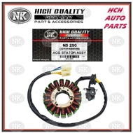 N5 250/ GD 250 - HYOSUNG/ NAZA - STATOR COIL COMP/ FIELD COIL ASSY - P/NO. 32101HD8500 (NK)