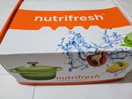Nutrifresh 鑄鐵鍋 綠色 2.4L