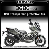 For ZONTES ZT368G 368 G 368g 2024 invisible car transparent fuel tank sticker protective sticker fil