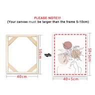 DIY Picture Wooden Canvas Frame Stretcher 40x60 30x40 50x70 100x50cm Wall Art Bars Kit for Oil Paint