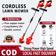 Grass Cutter Cordless Lawn Mower Electric Mower Cordless Grass Trimmer with Rechargeable Lithium Battery Garden Pruning tool grass trimmer brush Cutter lawn mower portable grass trimmer grass cutter plant trimmer cutter