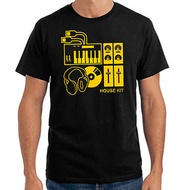 House Kit Rc Funky Groove Groovy Club Dj Music Electronic Techno T-Shirt