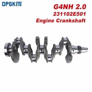 G4NH 2.0 231102E501 Engine Crankshaft For Hyundai Elantra Kona Tucson Veloster Forte Seltos Soul