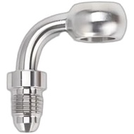 Male PTFE Straight Stainless AN3 3/8" to Banjo Brake Brake for Line 10mm Steel Hose Fitting 3AN Hose