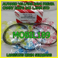 STANDARD STD PISTON SEHERRing ALPHARD VELLFIRE RAV4 PREVIA CAMRY 2AZFE 2AZ 1.2MM