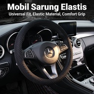 Car Elastic Steering Wheel CoverKapas 37-39CM Universal Car Steering Wheel Cover