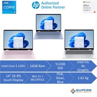 HP OmniBook 5 Flip14-fp0024TU Pink, fp0025tu Silver, fp0027tu Blue (Intel Core 5/16GB RAM/512GB SSD/