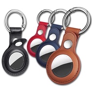AirTag PU Leather Protective Case Cover For Airtag / Ugreen Tracker Location Protector with Keychain