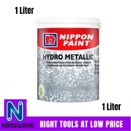 Nippon Paint Hydro Metallic Paint Water Based 1L - 1 Liter