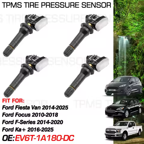 For Ford Fiesta MK6 VI 2014-2025 Ford Focus MK3 III 2010-2018 433 MHz Tire Pressure Monitor EV6T-1A1