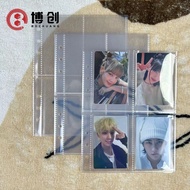[G-Plus Studio] Loose-leaf Card Book Inner Page Transparent PP Inner Page Universal A5 6 Holes 10cm 16.6cm 23.3cm Photo Album Replacement Page Small Card Photo Storage Bag Inner Core