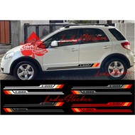 NEW Car cutting sticker SUZUKI x over sticker list under car x over