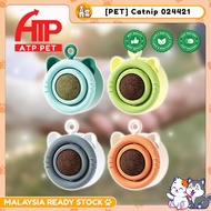 ATP PET 🐾 Mainan Kucing Cat Toy Licking Fun Catnip Ball Stress Relief Chewing Teething Natural Plant