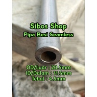 Seamless Iron Pipe Od 20.5mm Id 11.5mm Thickness 4.5mm Length 20cm to 100cm