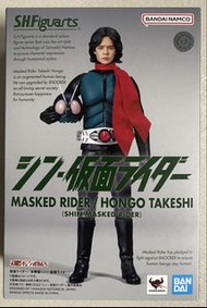 Bandai S.H.Figuarts SHF MASKED RIDER/ HONGO TAKESHI (SHIN MASKED RIDER) 幪面超人/本鄉猛 (新幪面超人)