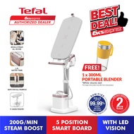 [FREE GIFT] Tefal IXEO Vision All in One Garment Care Solution QT1811- 5 Angle Tilt Board No Burns (