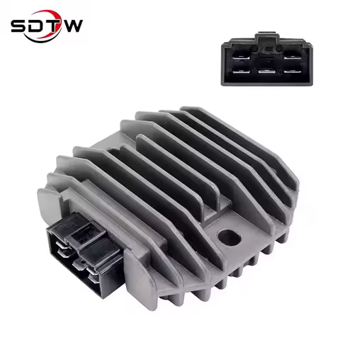 SDTW 5Pin Motorcycle Regulator Rectifier For Yamaha YZF600 XP500 T-MAX 500 TDM850 FZR600 FZ6 FZ6N FZ