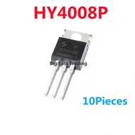 TO-220 10pcs Original HY4008P HY4008 TO220 80V 200A MOSFET power transistor brand . pxb8 .