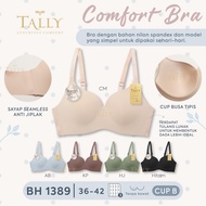 Wholesale [Min 3pcs] Tally 1389 Bra BH SeamlessWanita | Thin Foam | 3/4 Cup B | No Wire | Hook 3 | S