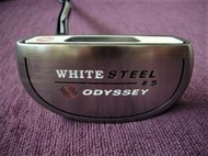 ~海賊王GOLF~ 二手球桿 ODYSSEY WHITE STEEL 左手半圓推桿 34吋 LH PUTTER 高爾夫球