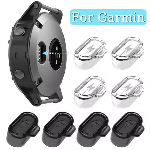 Dust Plug for Garmin Watch Silicone Charger Port Protector Anti Dust Caps Cover for Garmin Forerunne