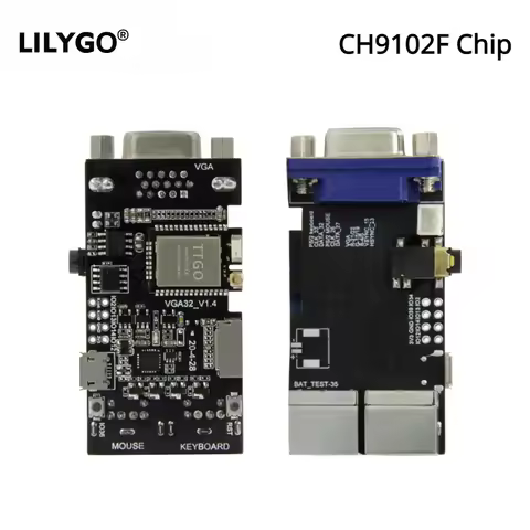 LILYGO® FabGL VGA32 VGA ESP32 PSRAM Module V1.4 Controller PS/2 Mouse Keyboard Graphics Library Game