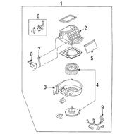 BLOWER MOTOR FORD MAZDA LANTIS PREMACY MPV 323 LYNX OLD MODEL 1995~1999 AIRCOND CAR BG1P-61-B10 BAC