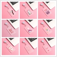 Korean Idol Group Cute Cartoon Retractable Card Holder V LISA TXT TWICE SKZ TREASURE SVT ATEEZ ITZY 